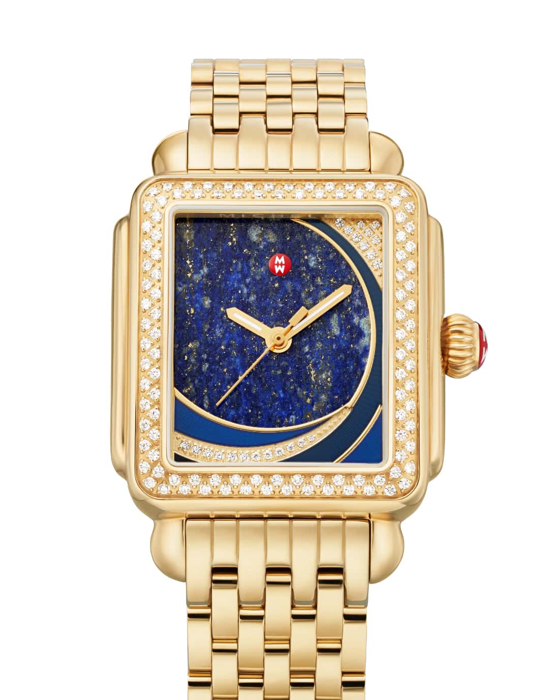 Limited Edition Deco Infinity Lapis watch by MICHELE