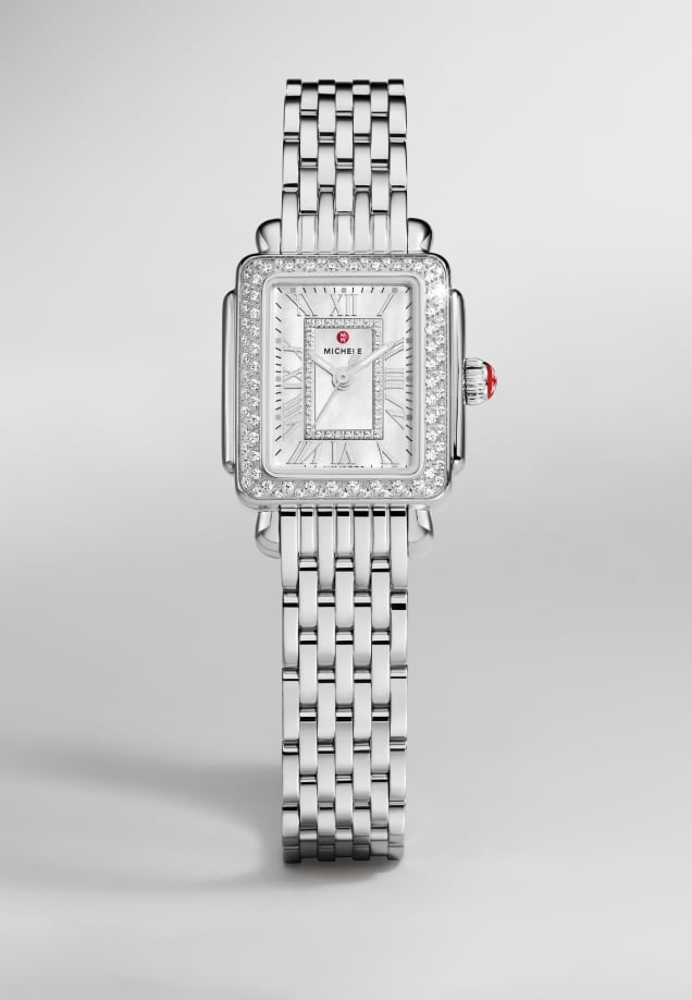 The Deco Diamond 18K Gold-plated watch