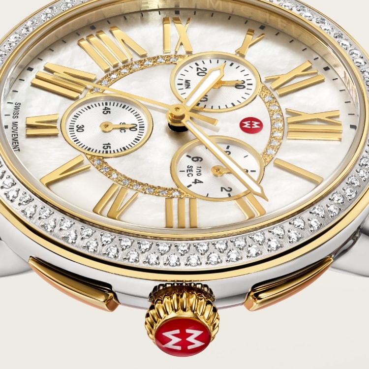 Image of Michele Serein watch face.