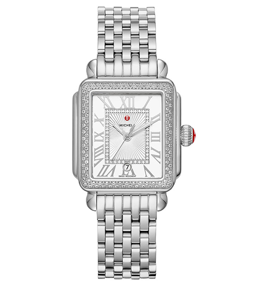 michele signature deco watch