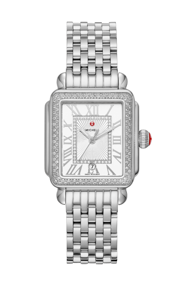Deco madison mid diamond stainless watch.