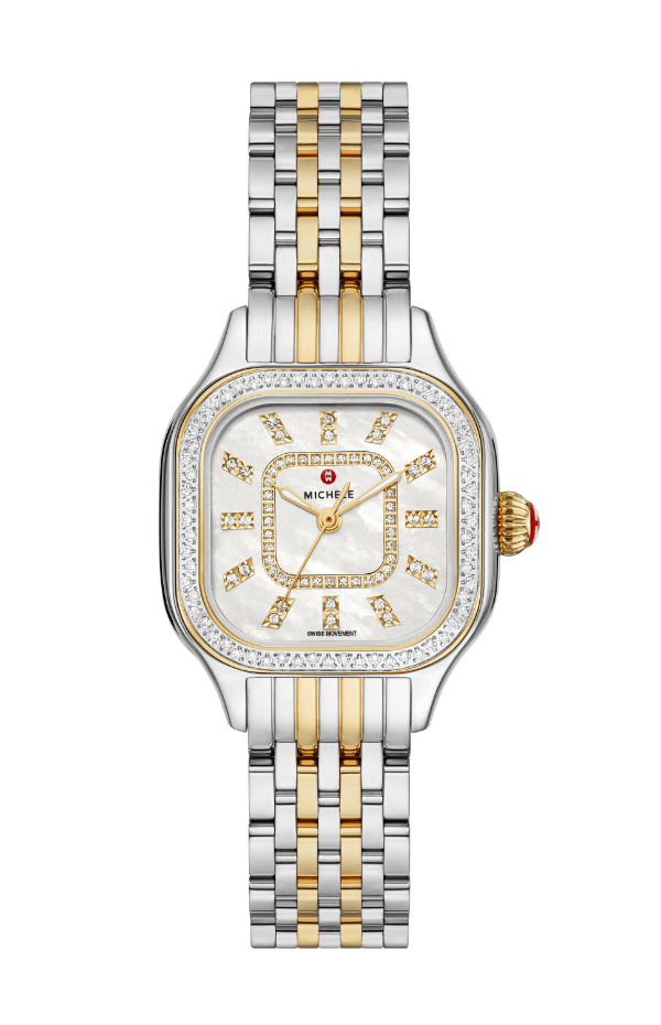 Meggie Diamond two-tone watch.