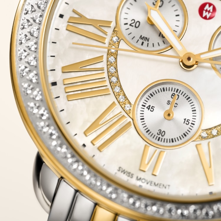 Image of Michele Serein watch face.