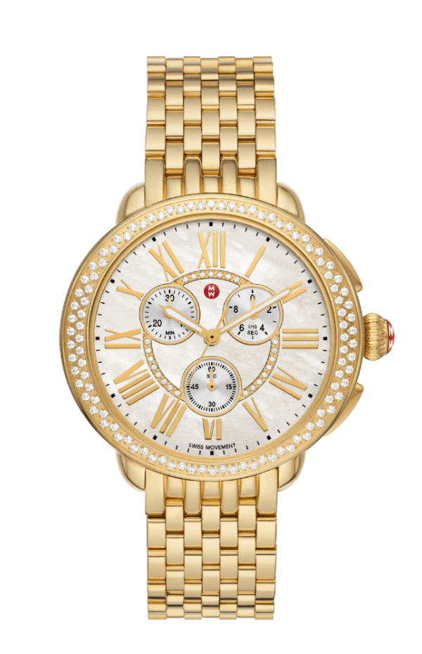 Serein Diamond gold watch.