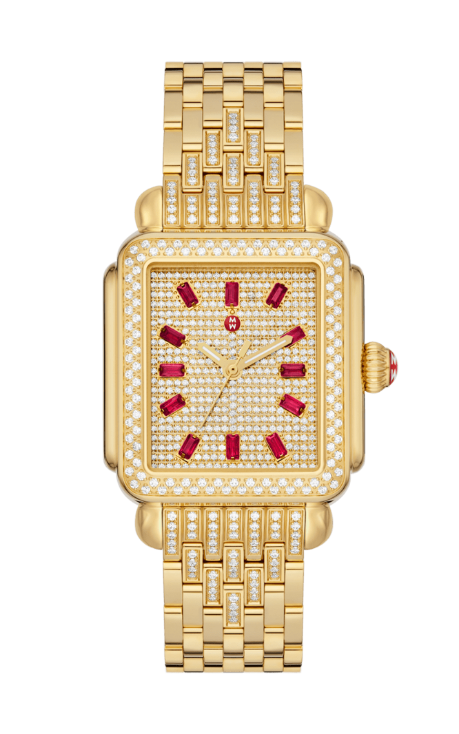 Michele Serein watch in two-tone.