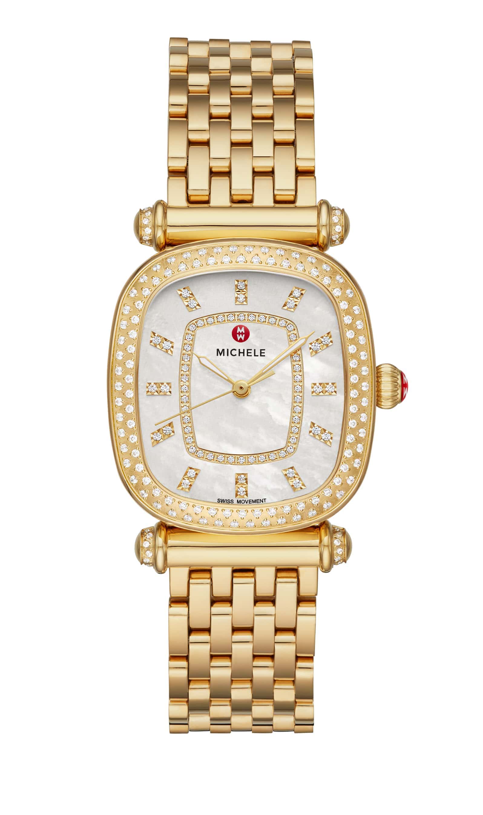 18K gold Caber Isle watch.