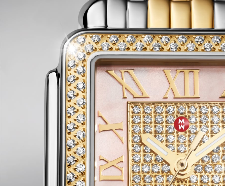 Closeup of a Deco limited edition watch.