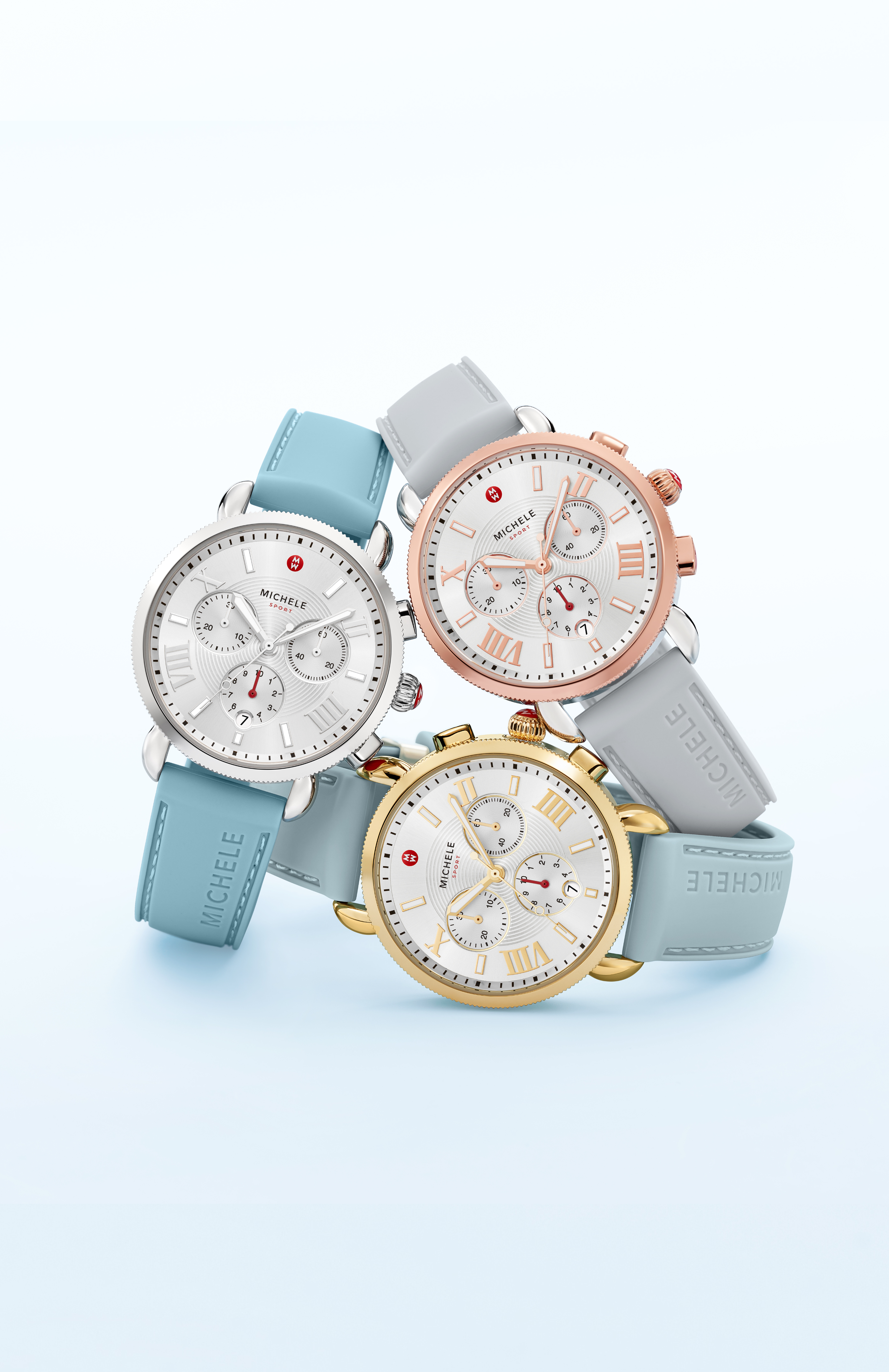 Taking cues from chic sportswear designs on the runway, MICHELE Sport watches offer a high-fashion way to elevate your everyday.
