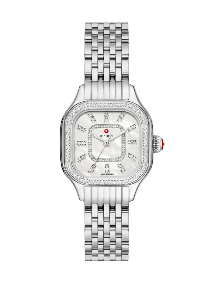 The Deco Mid Diamond Stainless Steel watch