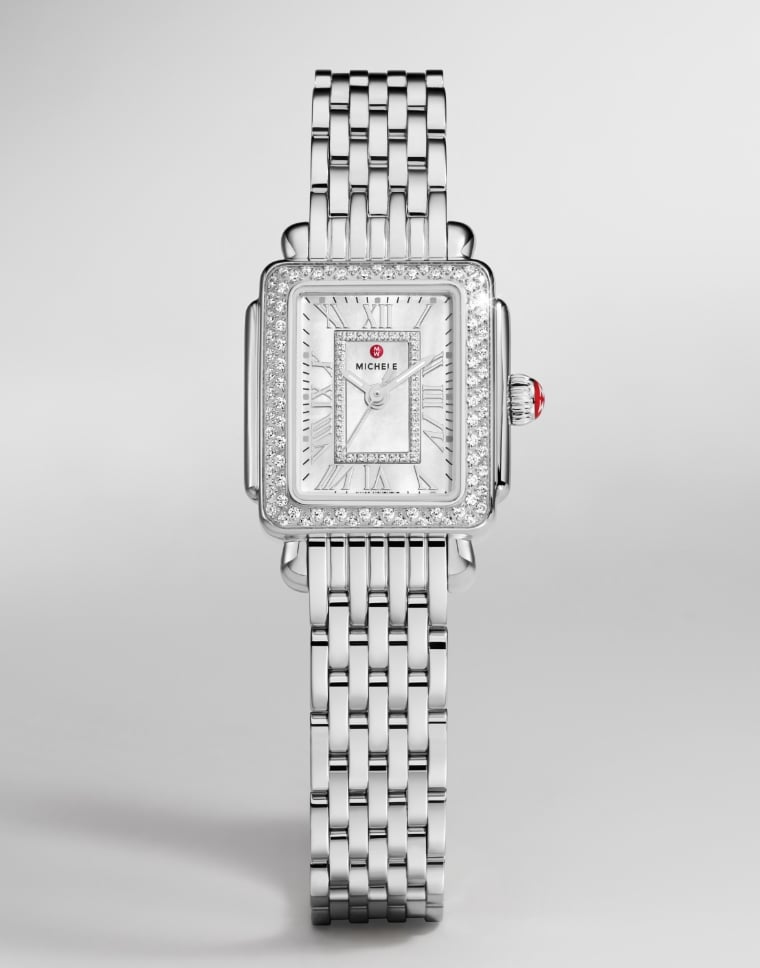 Detail shot of the Deco Madison Mini Diamond Stainless Steel watch.