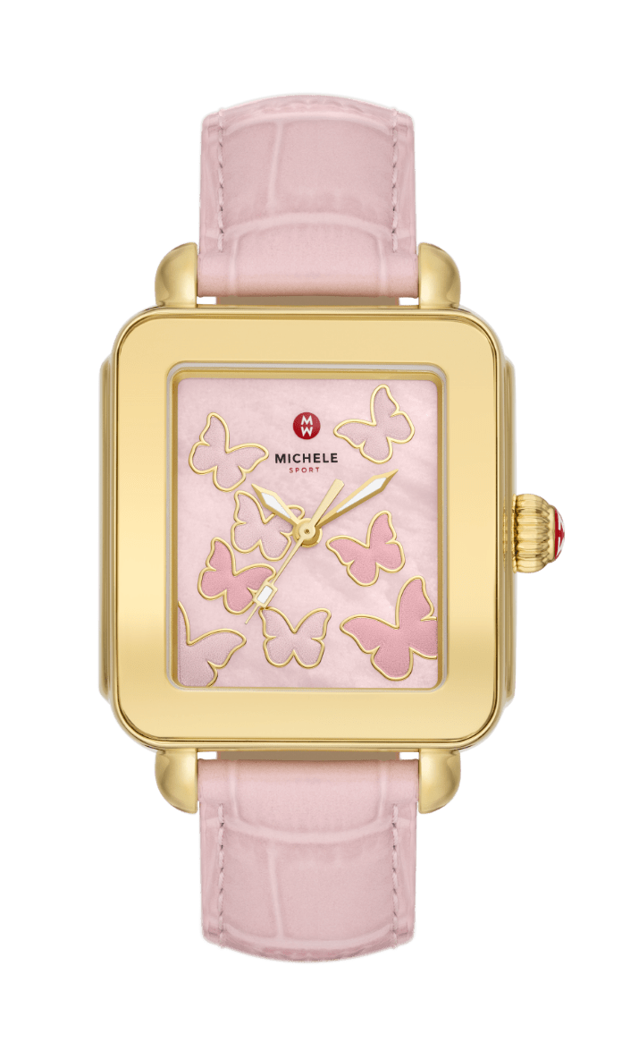 Deco Sport Butterfly Gold Tone