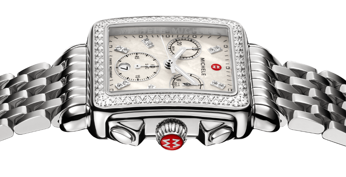 Deco in stainless and Deco Madison in two-tone stainless with 18K gold.