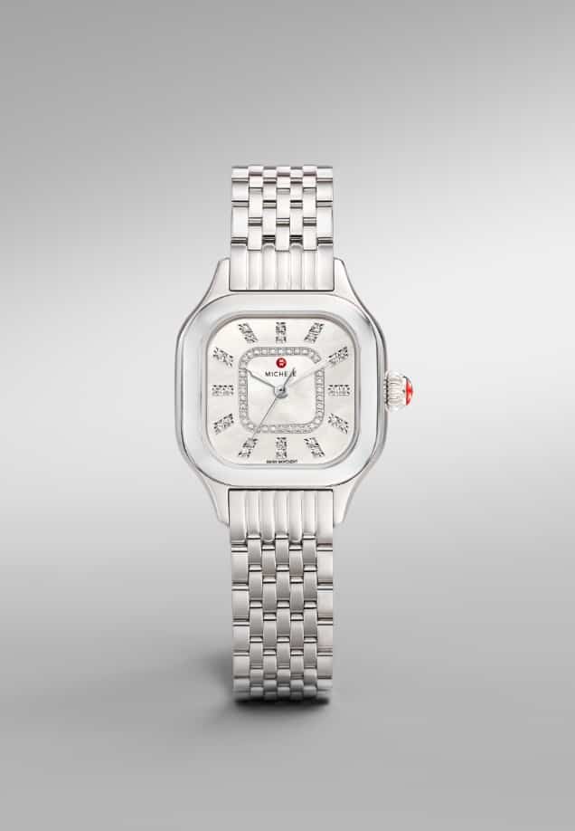 The Meggie Diamond Dial Stainless Steel watch