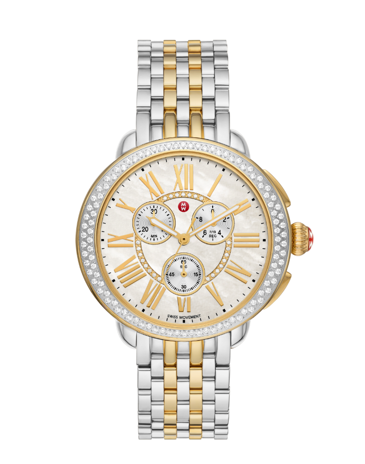 The Serein Diamond Two-tone Gold-plated watch