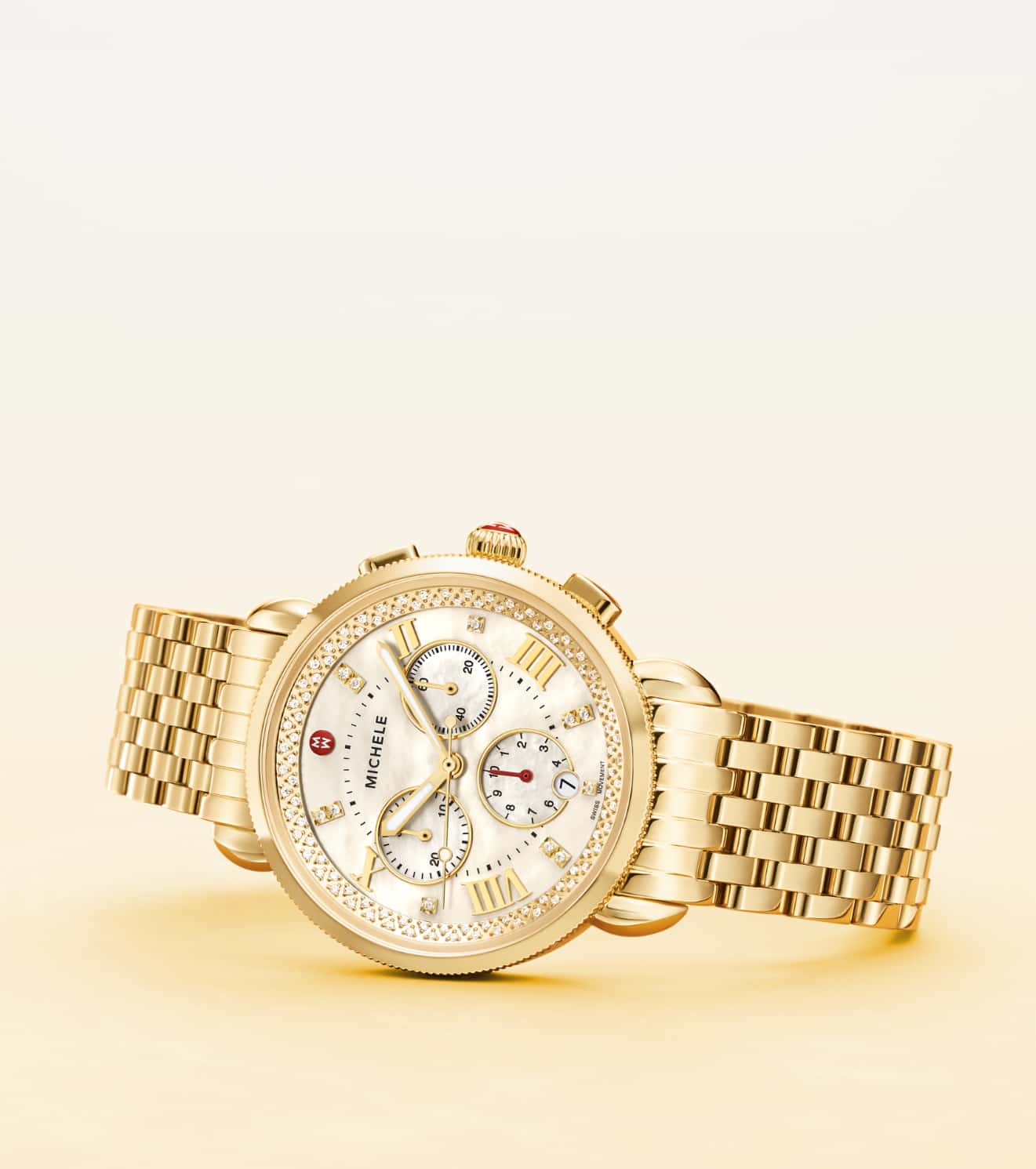 18K gold-plated Sport Sail watch