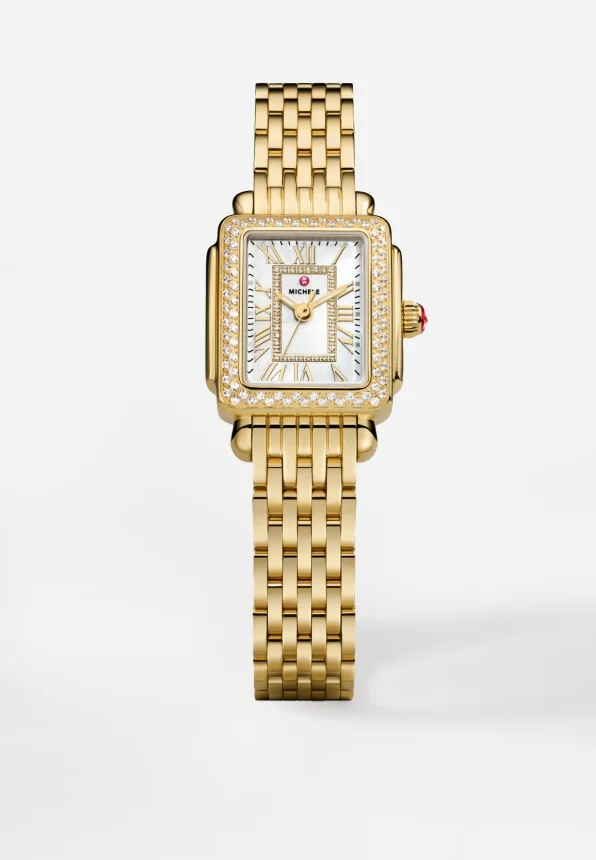 The Deco Madison Mini Diamond in 18K gold plating