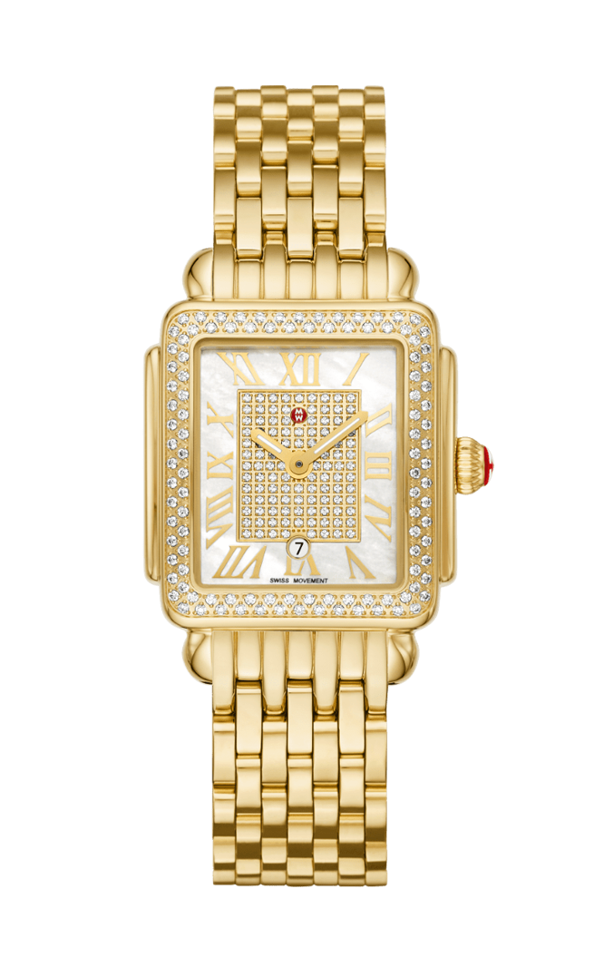 Michele Serein watch in stainless steel.