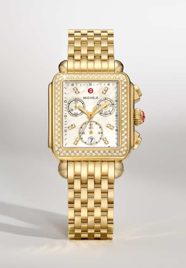 The Meggie Diamond Dial High Shine Stainless Steel watch