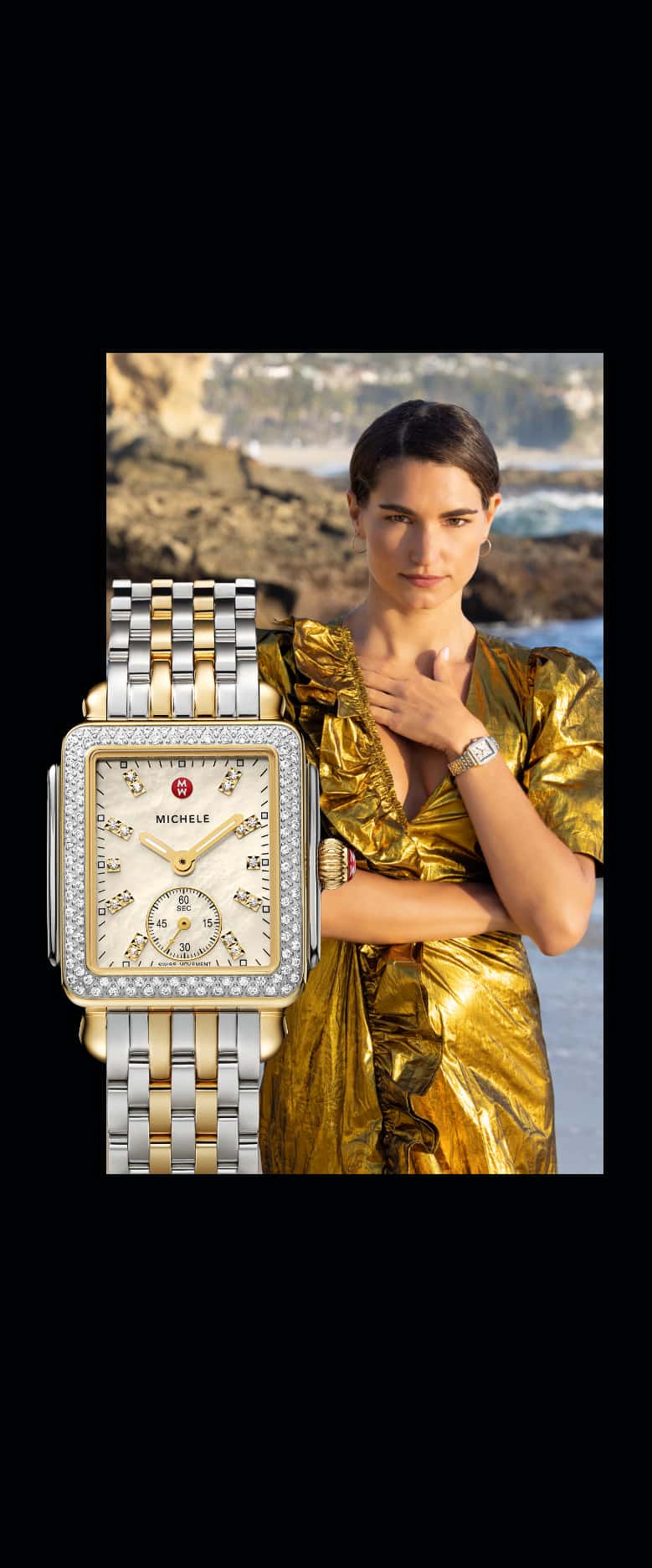 MICHELE Serein Mid Diamond in gold
