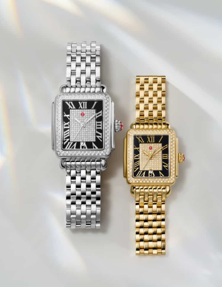 Two diamond watches from the Limited Edition Collection