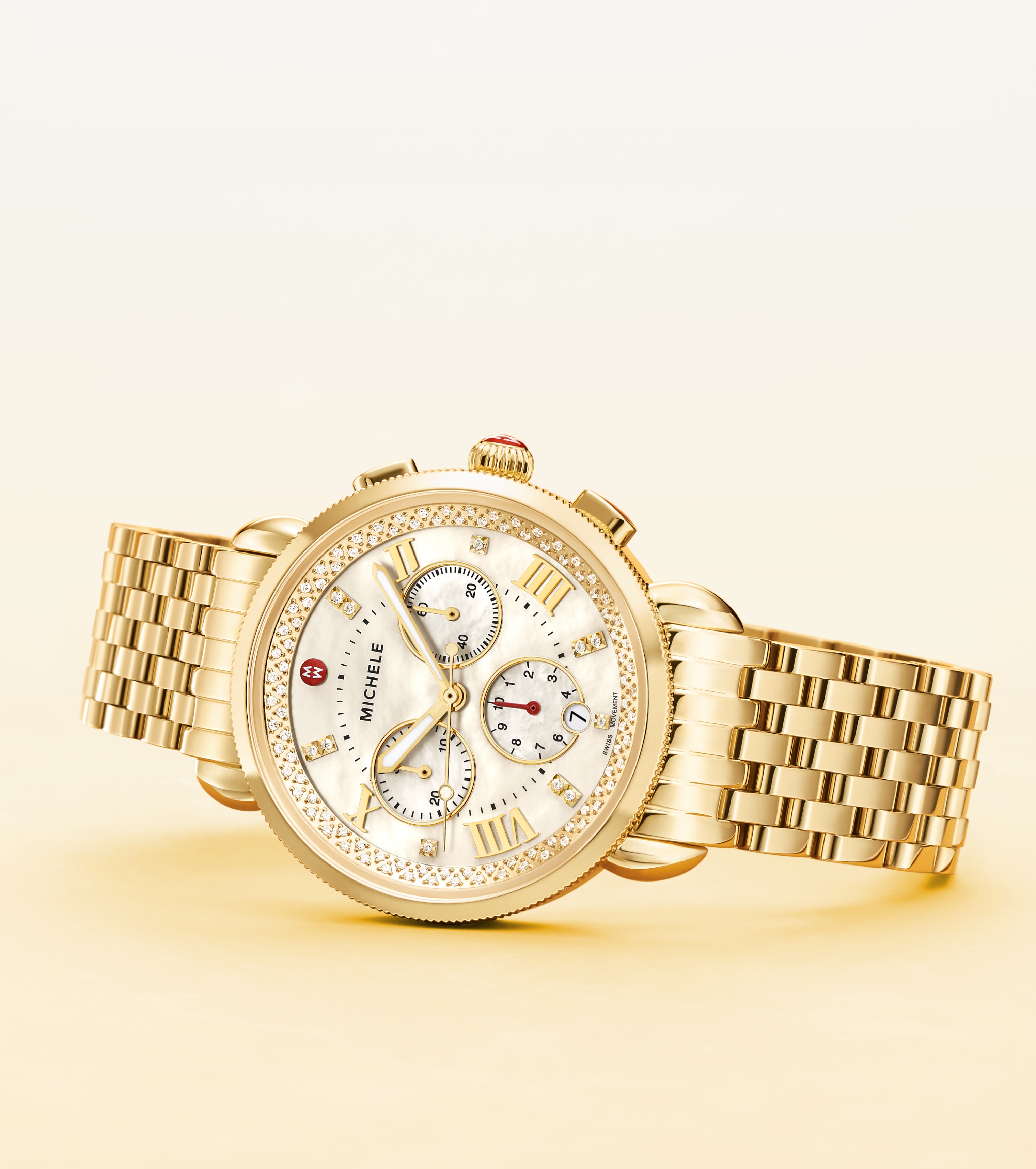 18K gold-plated Sport Sail watch