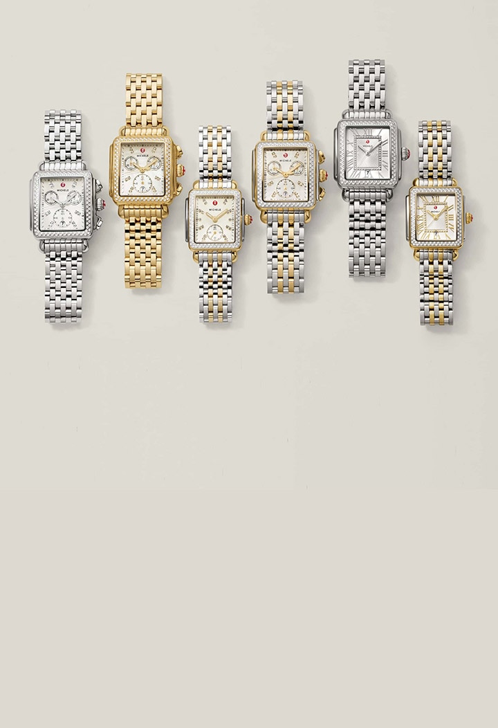 Set of Deco Collection watches.