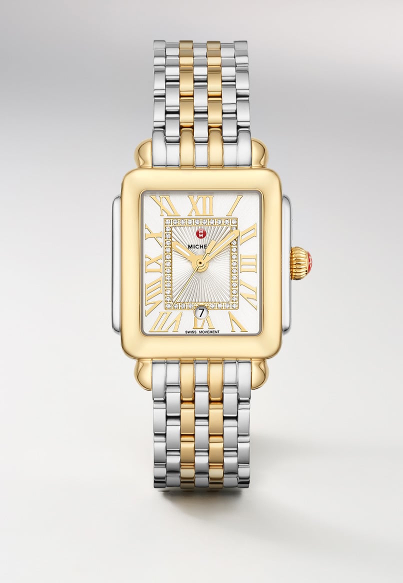 The Deco Madison Mid in two tone plating