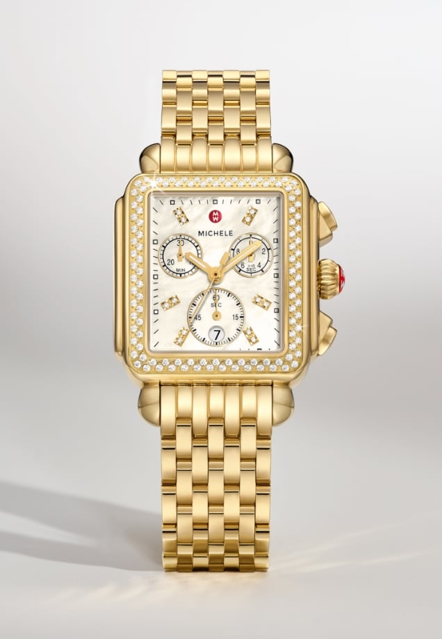 The Meggie Diamond Dial High Shine Stainless Steel watch