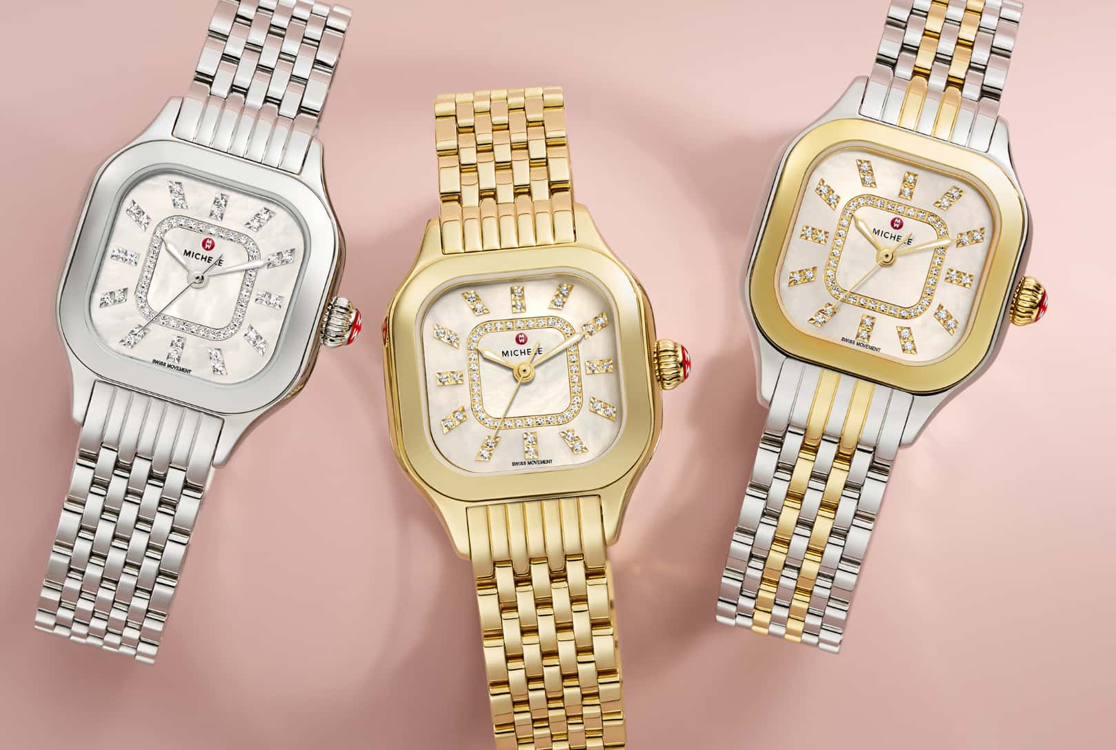Deco watches with diamonds