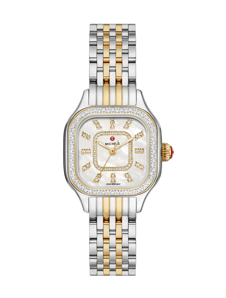 Meggie Diamond Two-tone 18k Gold Plated.