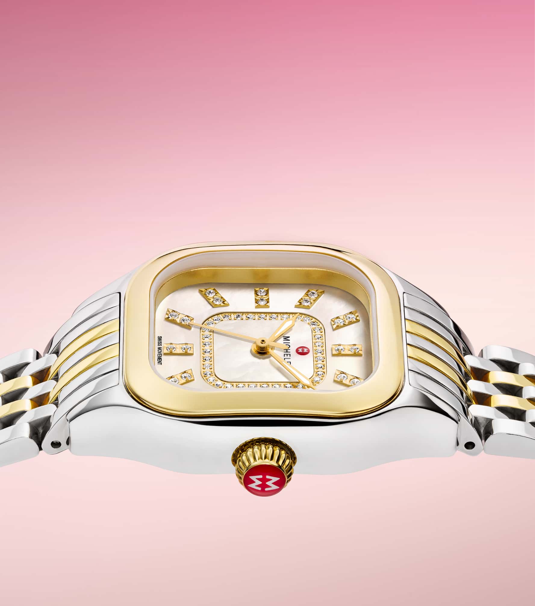 meggie diamond dial watches in stainless, gold and two-tone