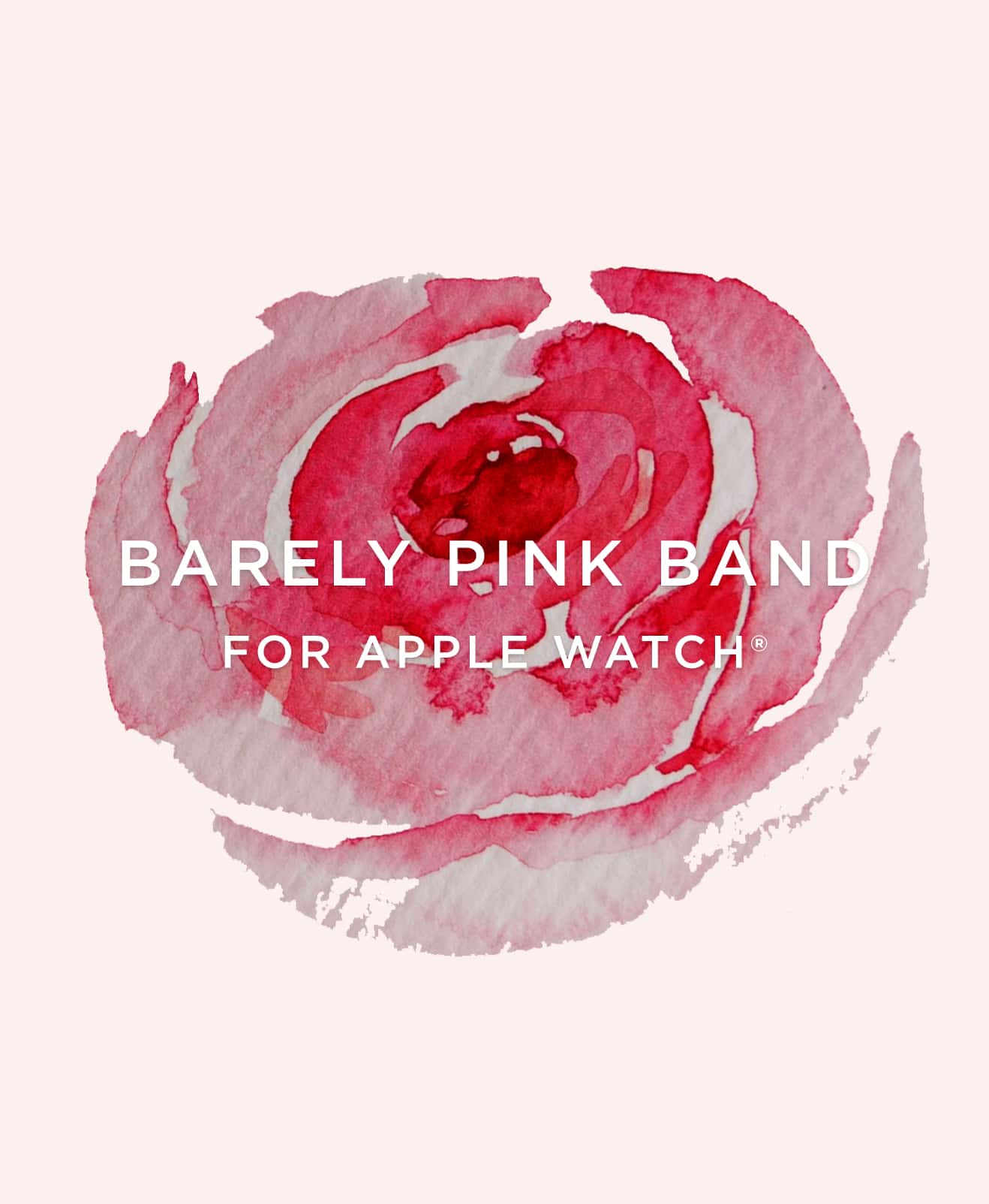 BARELY PINK BAND FOR APPLE WATCH®