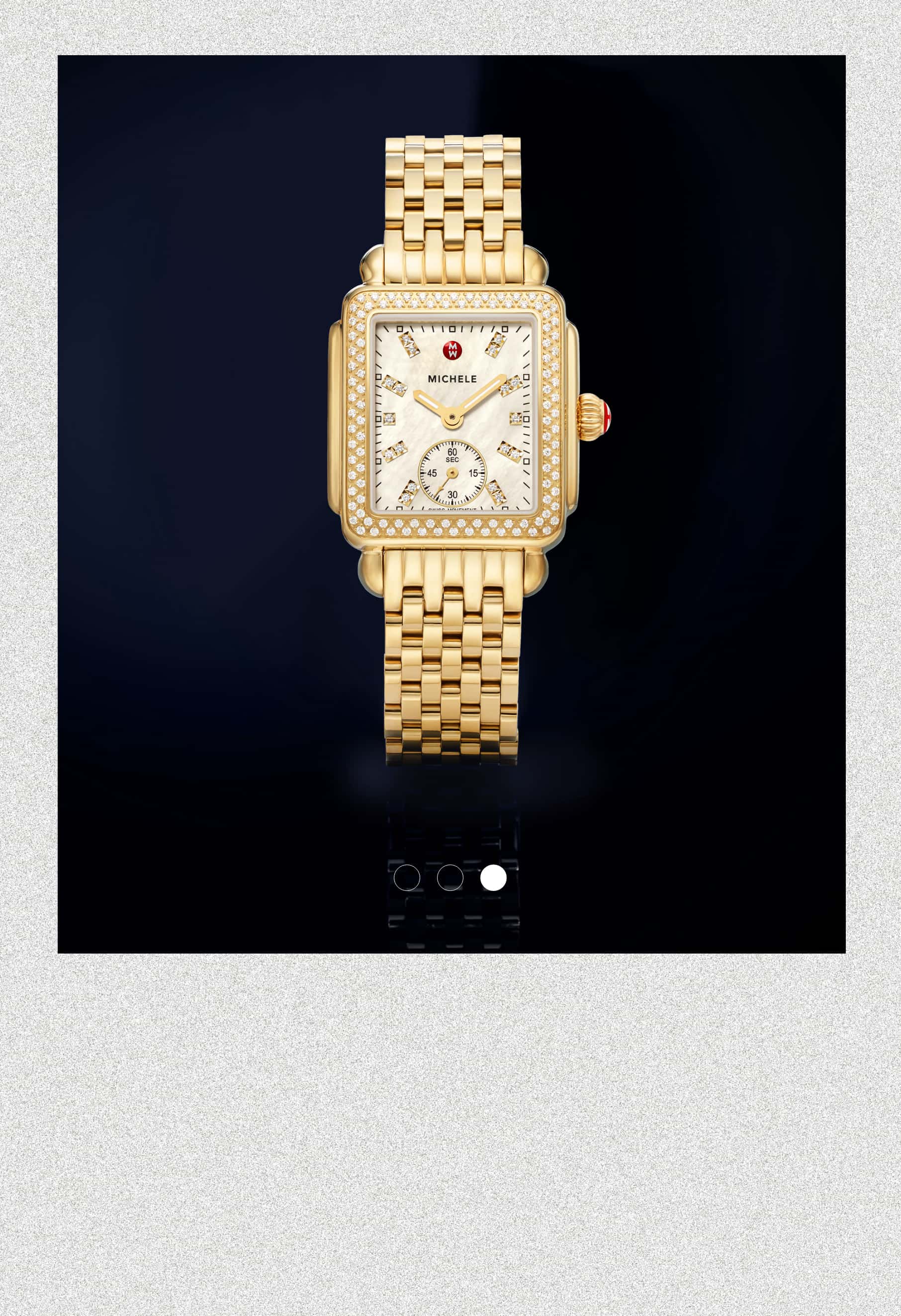 Deco Mid gold MICHELE watch