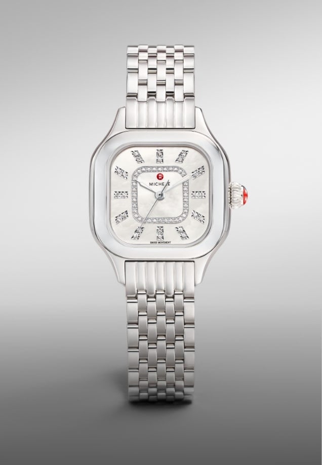 The Meggie Diamond Dial Stainless Steel watch