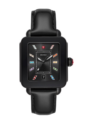 michele deco carousel watch