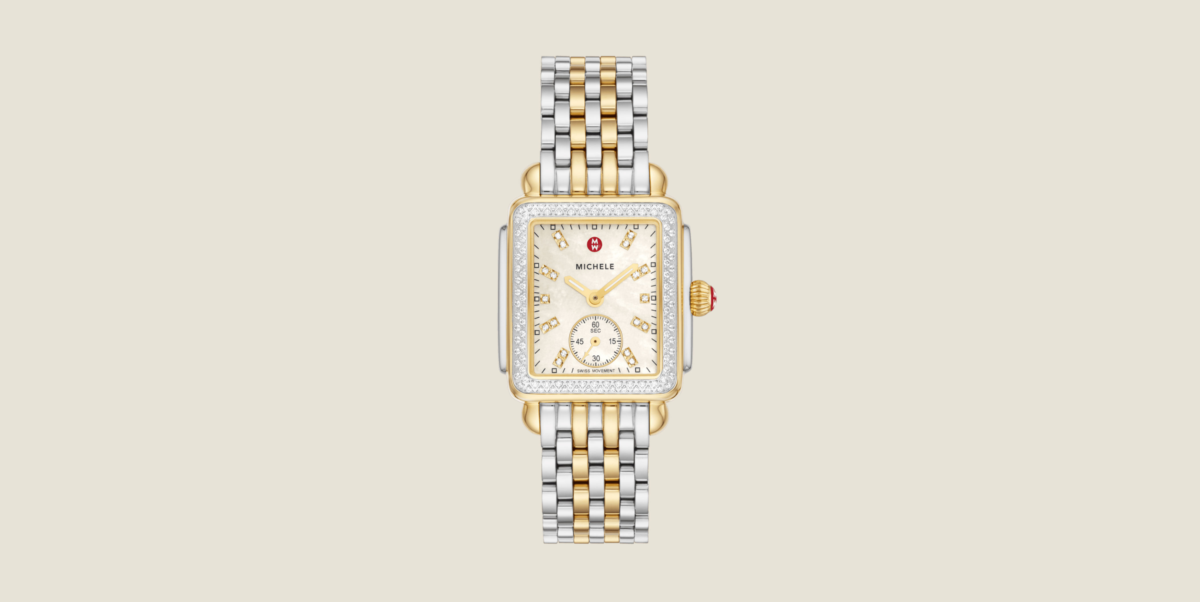 Michele swiss wheeze diamond watch outlet