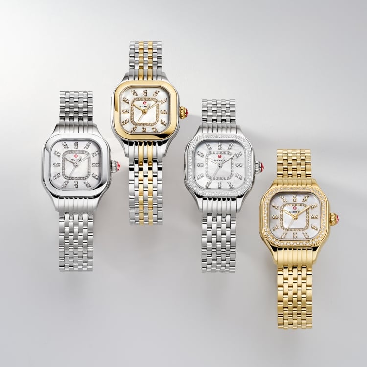 Four diamond watches from the Meggie Collection