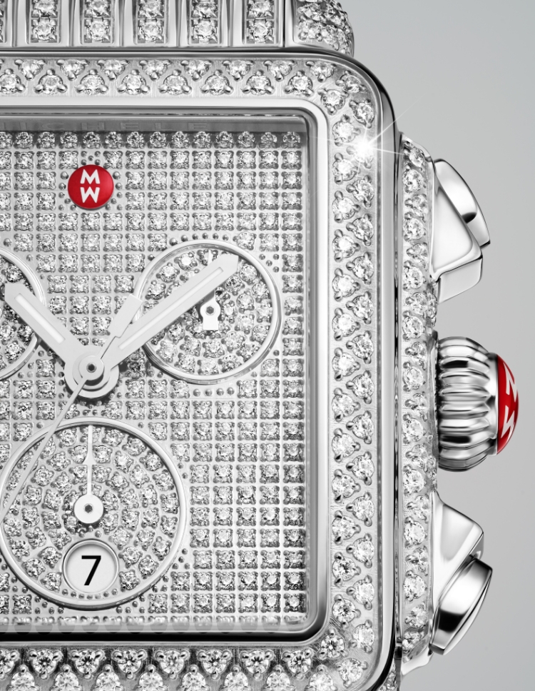 Close up of the Limited Edition Deco Jubilee watch
