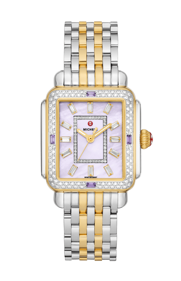 Deco Charmante Lavender watch.