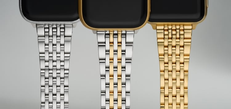A variety of leather watch bands by MICHELE